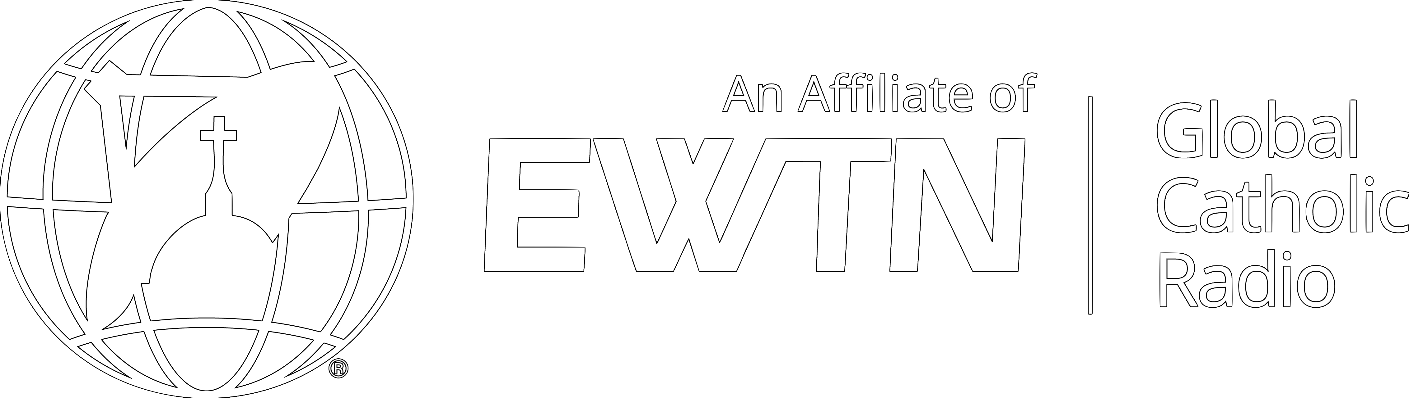 Ewtn Radio Affiliate Logo Horizontalwhite