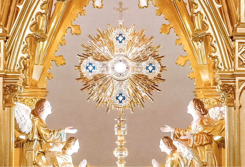Monstrance At Shrine