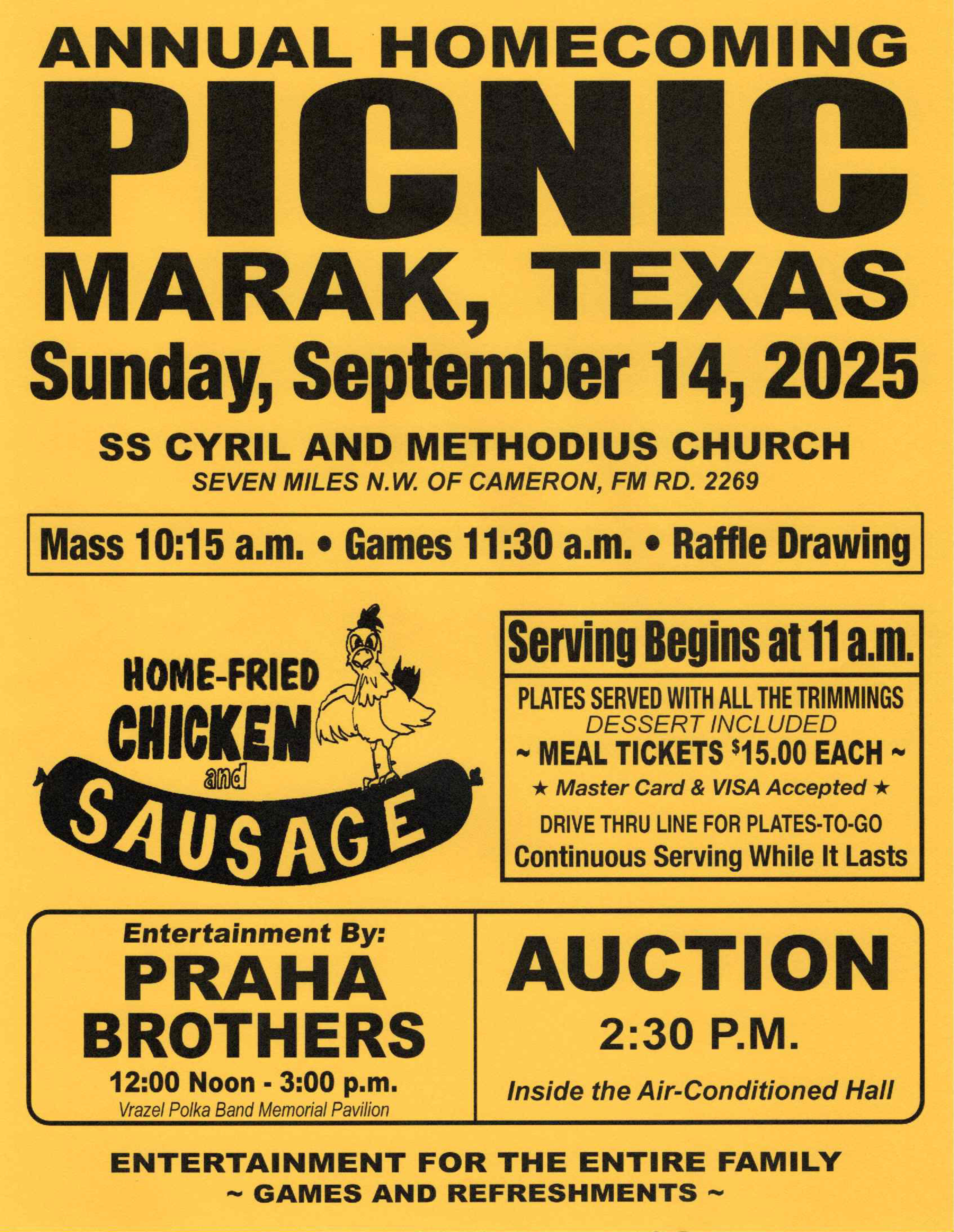 2025 Marak Picnic Flyer