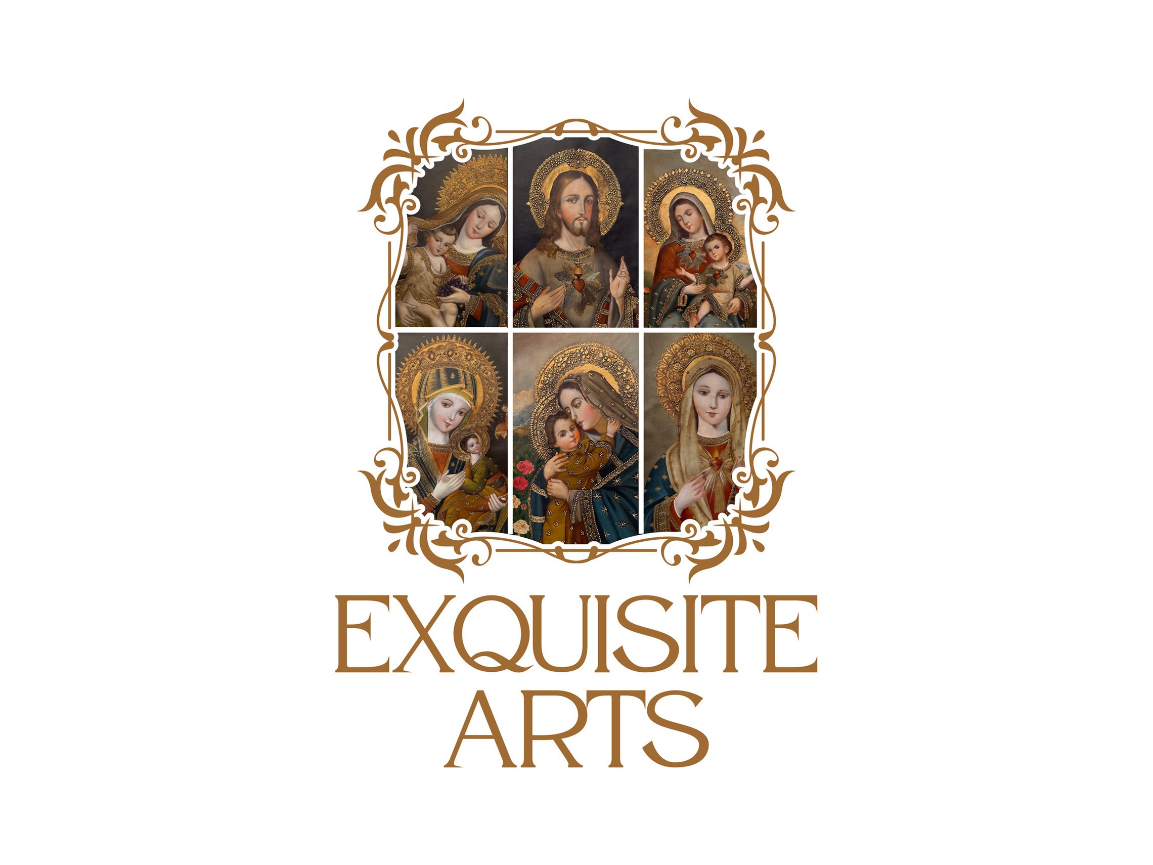 Exquisite Religious Art Logo Website
