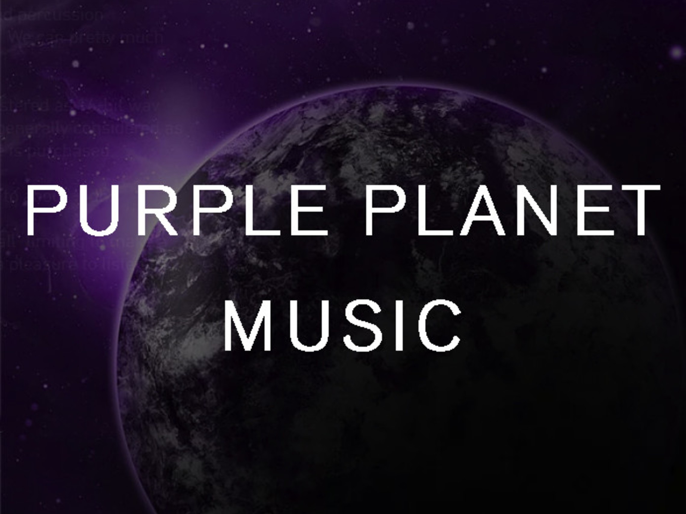 Purple Planet Music Logo